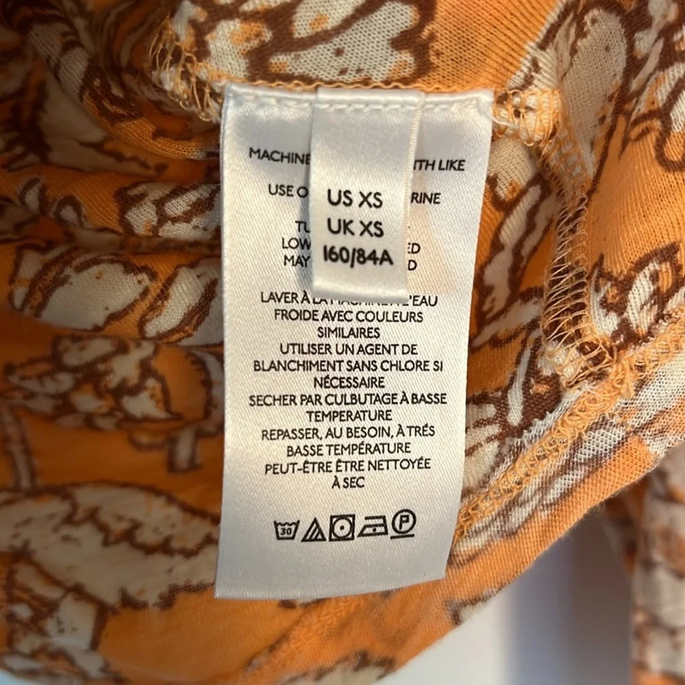 ￼Free People Say the Word Floral Cropped Top Long Sleeve